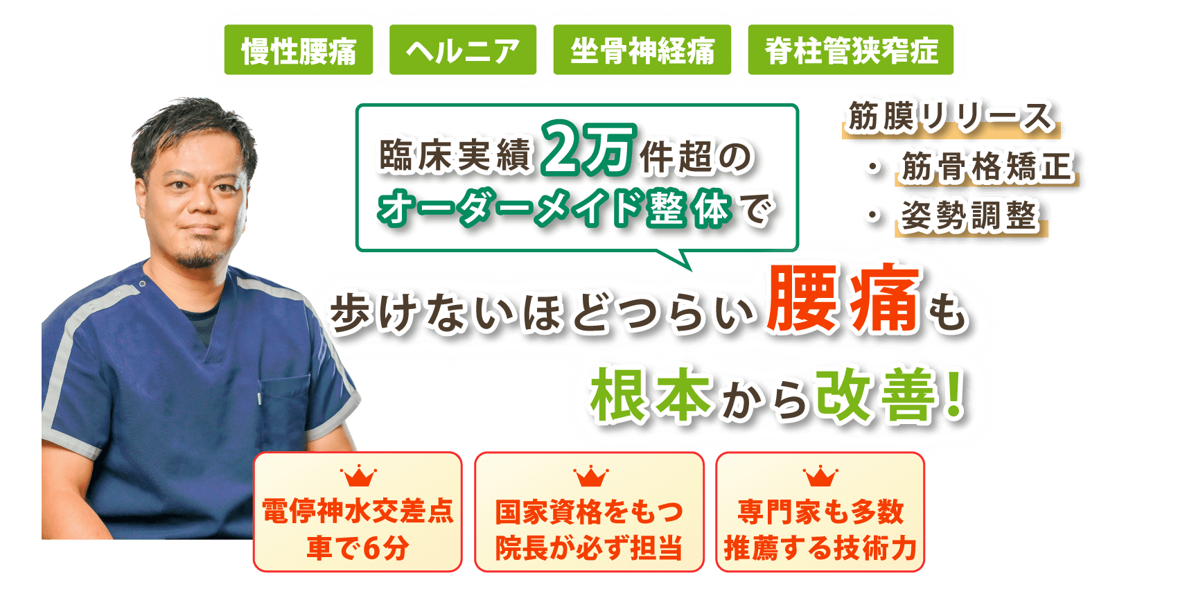 熊本市で腰痛の改善ならつるた整骨院